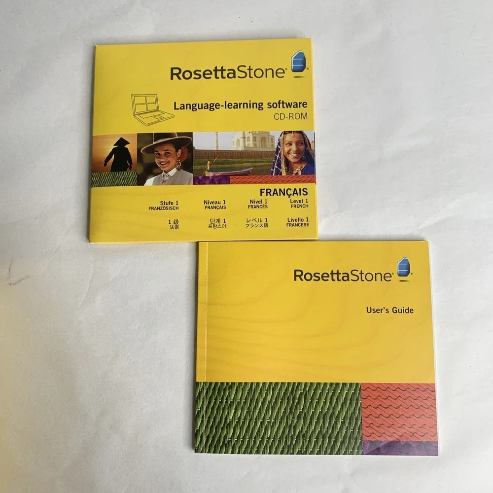 Rosetta Stone French Level 1 3.0 with Audio Companion for PC, Mac